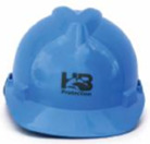 CASCO DE SEGURIDAD INDUSTRIAL CON SUSPENSIÓN TIPO MATRACA - AZUL